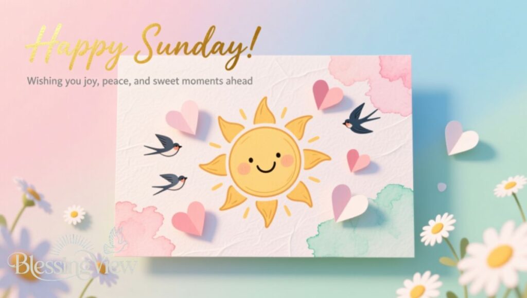 Happy Sunday Messages For Friends And Loved Ones