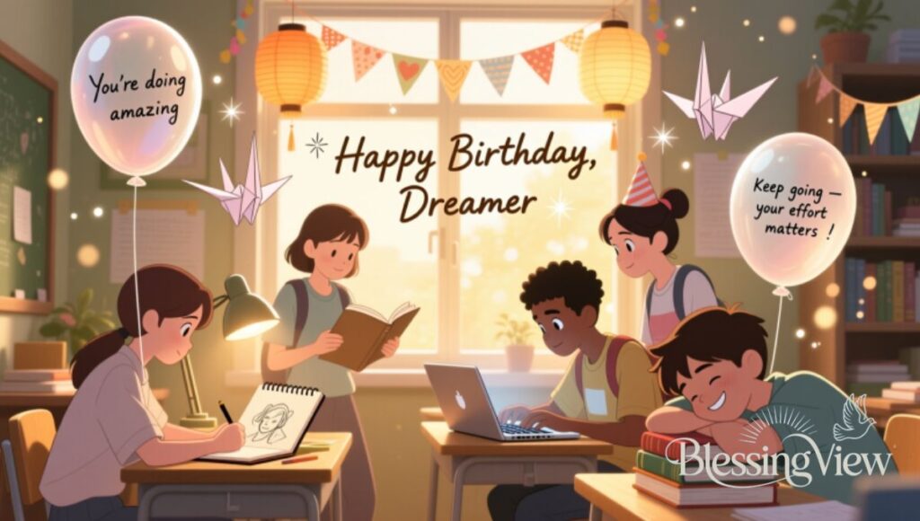 Heartfelt Birthday Wishes for Hardworking Students