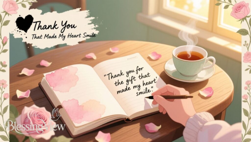 Heartfelt Thank You Messages For The Gift That Made My Heart Smile