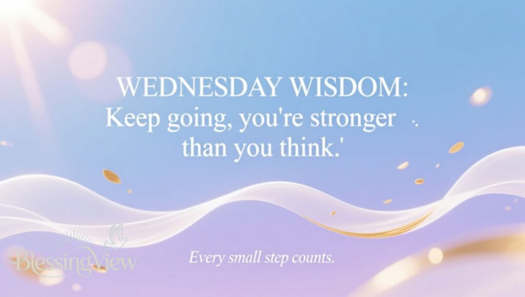 Inspirational Wednesday Quotes and Messages