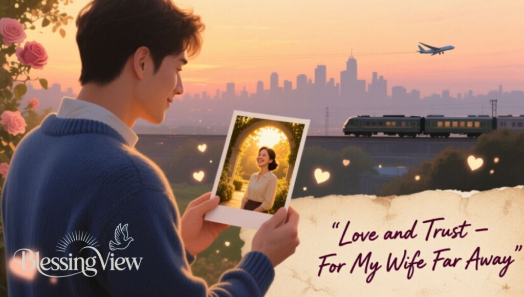 Love And Trust Message For My Wife Far Away