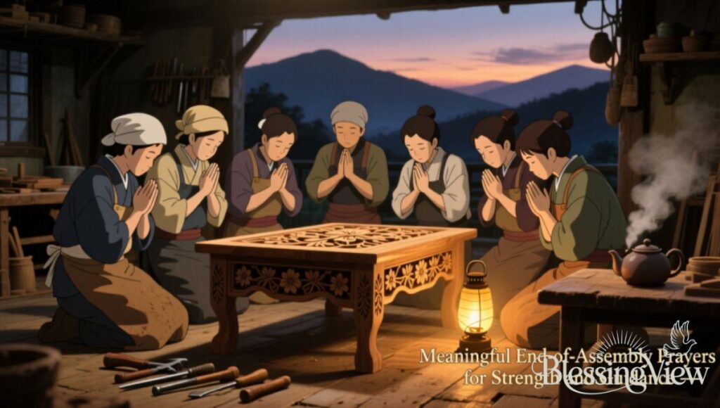 Meaningful End-of-Assembly Prayers for Strength and Guidance