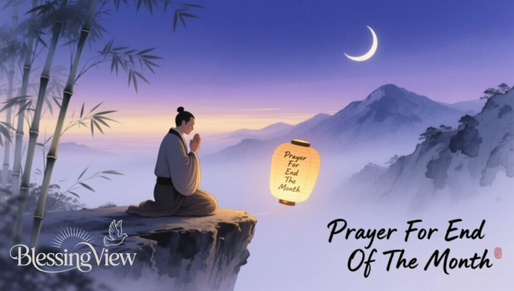 Prayer For End Of The Month