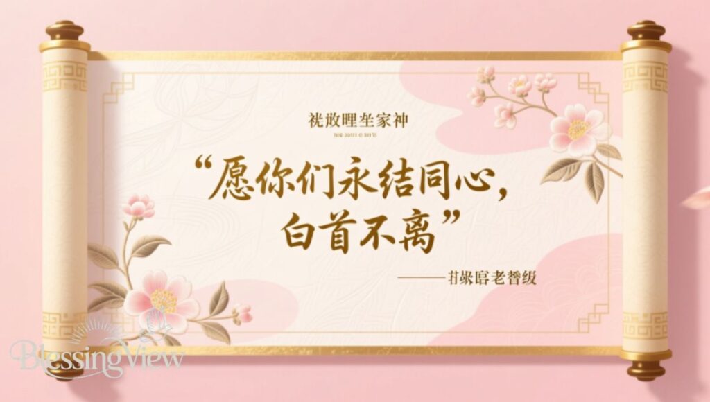 Short Wedding Blessings for Family