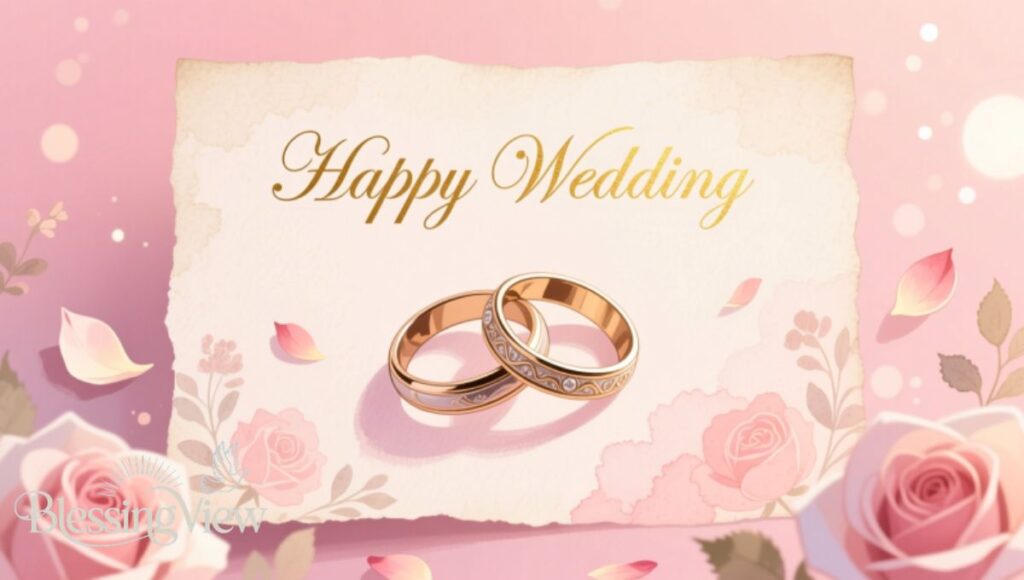 Short Wedding Wishes for the Happy Couple