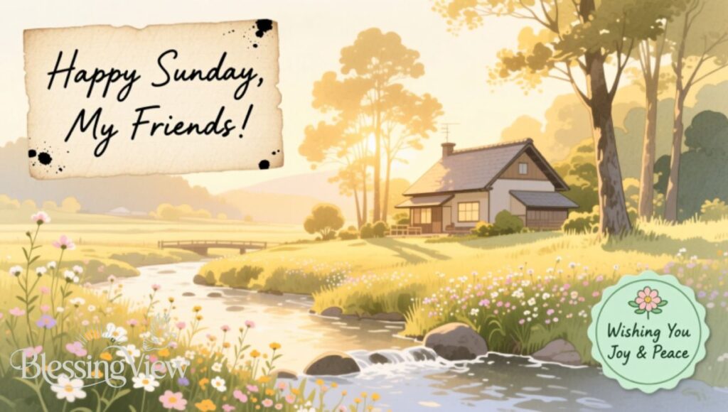 Sunday Morning Wishes For Friends