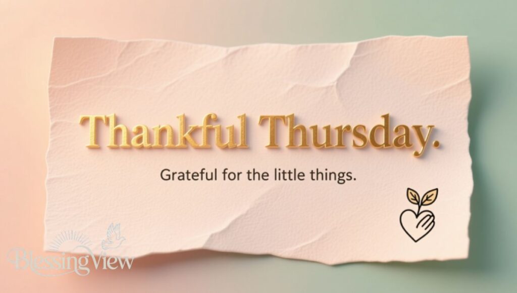 Thankful Thursday Quotes