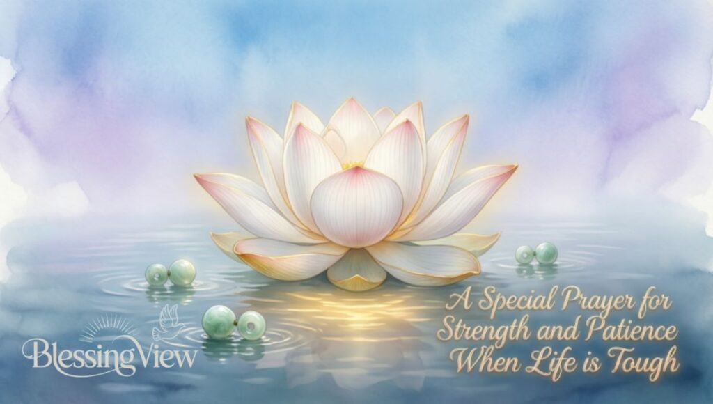A Special Prayer for Strength and Patience When Life is Tough