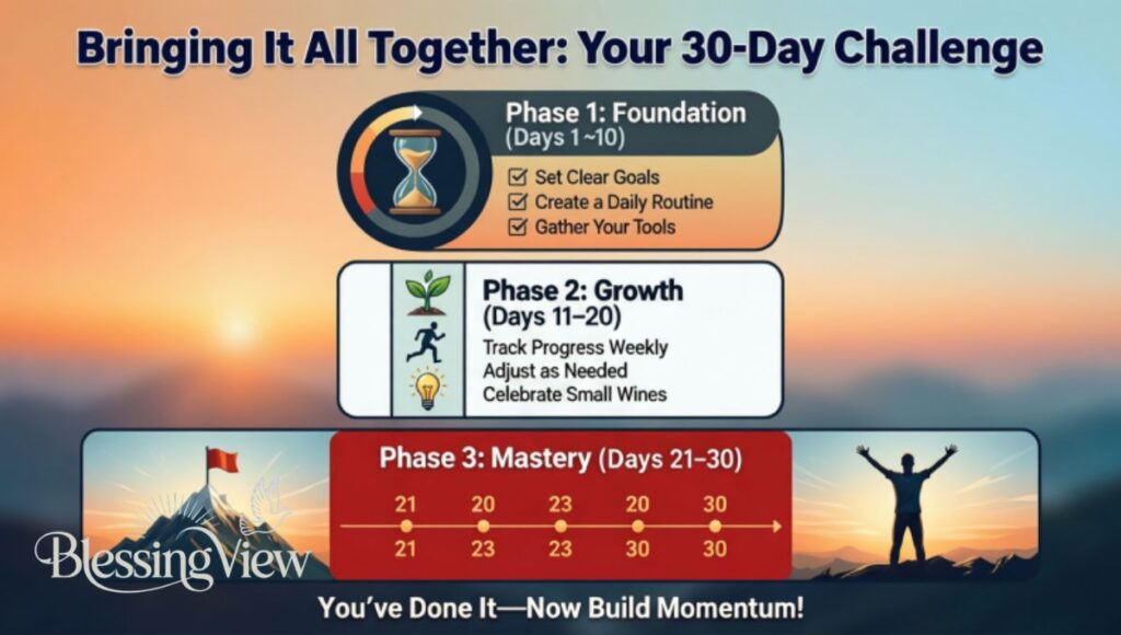 Bringing It All Together Your 30-Day Challenge