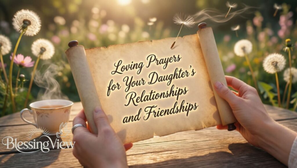 Loving Prayers for Your Daughter's Relationships and Friendships 