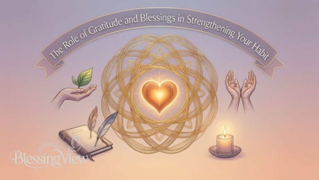 The Role of Gratitude and Blessings in Strengthening Your Habit